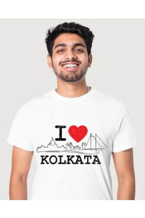BoiTee's I Love Kolkata (White)